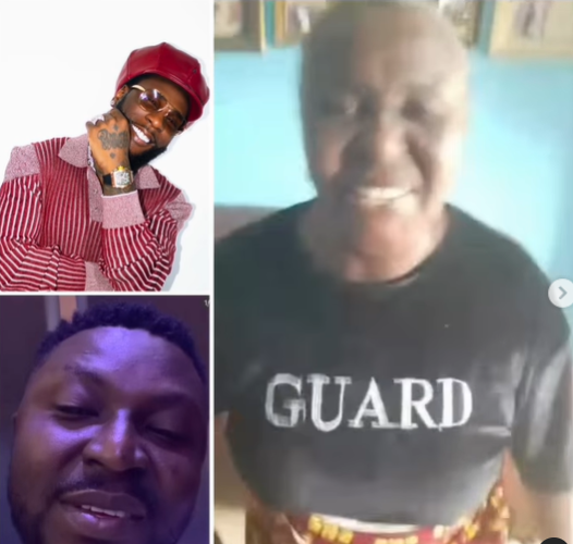 Mother of man who claimed to be Cubana Chief Priest’s younger brother thanks Burna Boy for gifting her son $30k (Video)